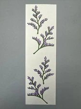 Mrs. Grossman's Stickers | FLOWERS PURPLE LAV | Retired ‘97 Creative Memories