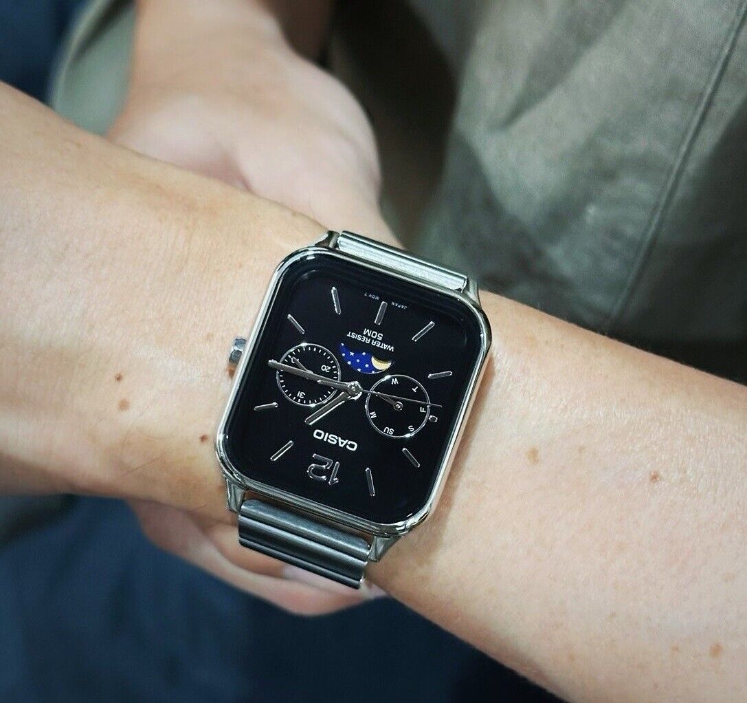 Casio MTP-M305D-1A Black Analog Moon Phase Classic Lunar Casio MTP-M305D-1A Black Analog Moon Phase Classic Lunar