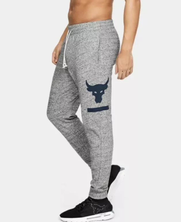 Under Armour Project Rock Brahma Bull Terry Jogger Pants 1345820