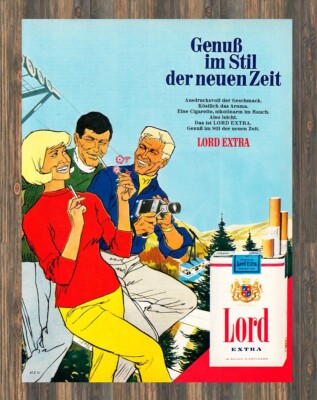 Lord Extra - Reklame Werbeanzeige Original-Werbung 1967 (4) Wandern