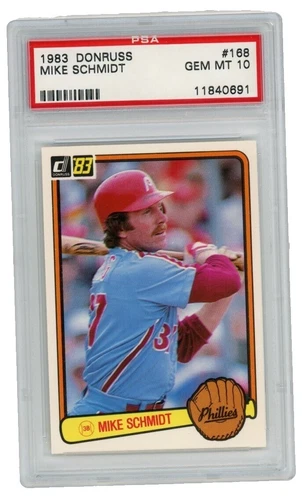 Mike Schmidt PSA Grade 10 Baseball Cards