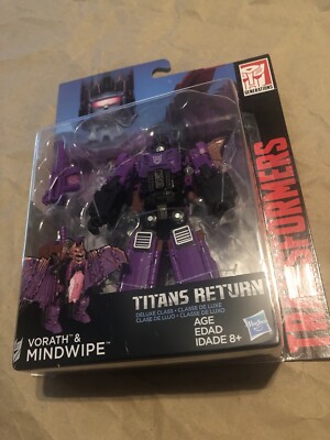 Transformers Generations Titans Return Titan Master Vorath and Mindwipe New