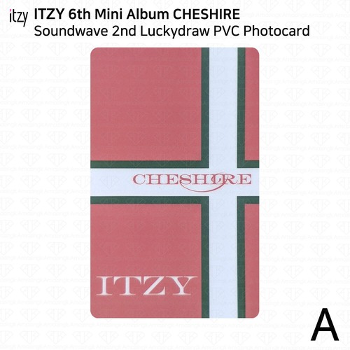 Tarjeta fotográfica ITZY 6º mini álbum Cheshire Soundwave 2º sorteo de la suerte versión benéfica - Imagen 24 de 52