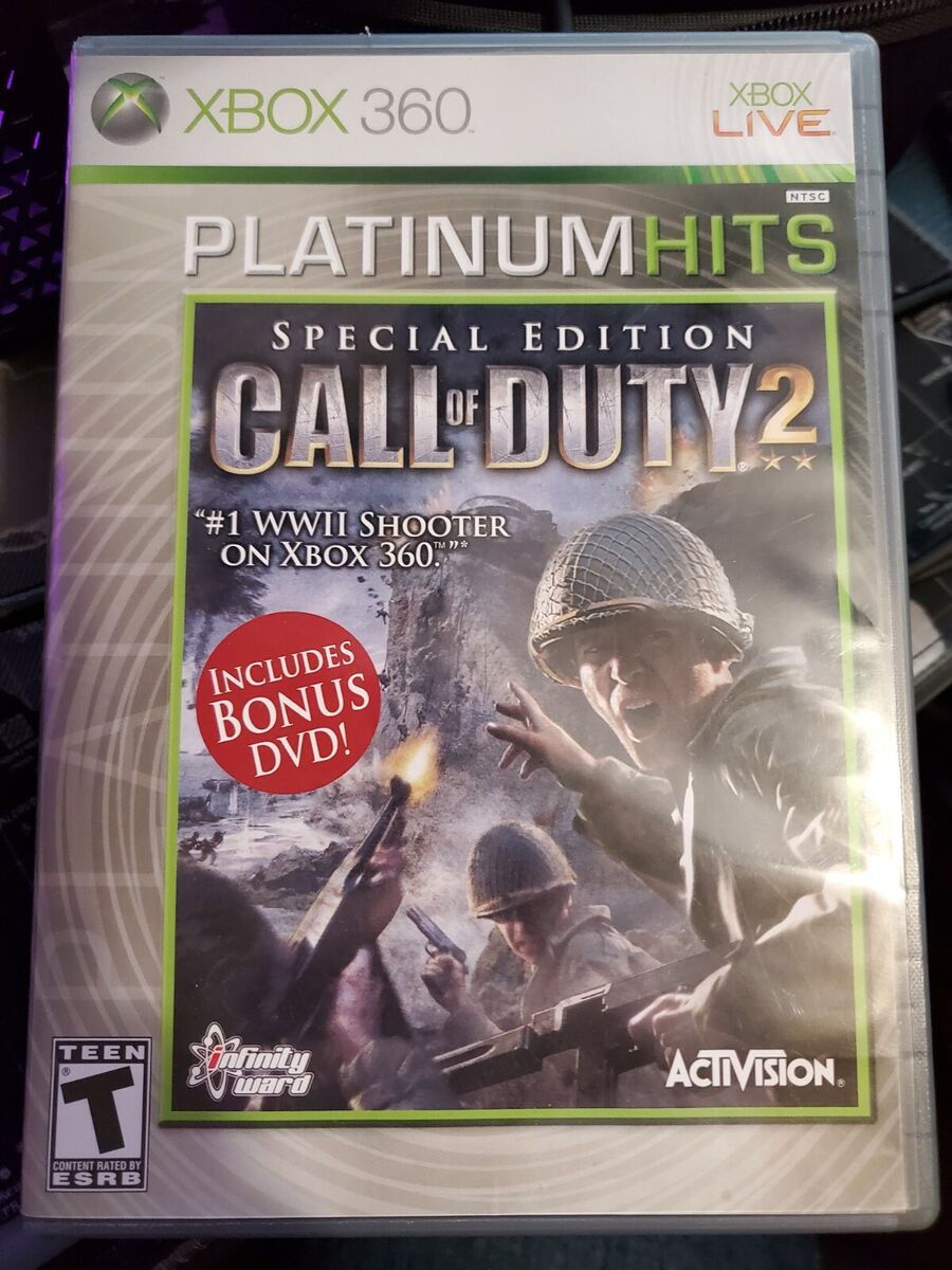  Call of Duty: World at War Platinum Hits - Xbox 360 : Movies &  TV