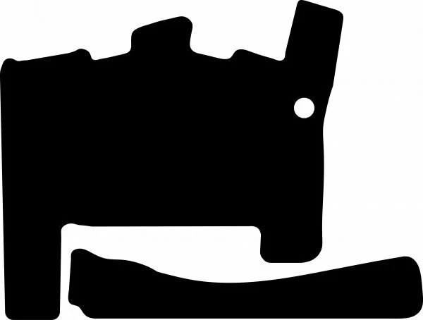 Fußmatte Liebherr 910-936 Radbagger Gummi