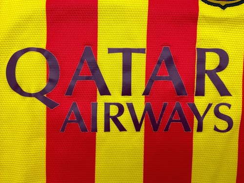 Nike FC Barcelona 2013 2014 FABREGAS #4 Away Football Shirt Soccer Jersey Size S - Picture 15 of 24