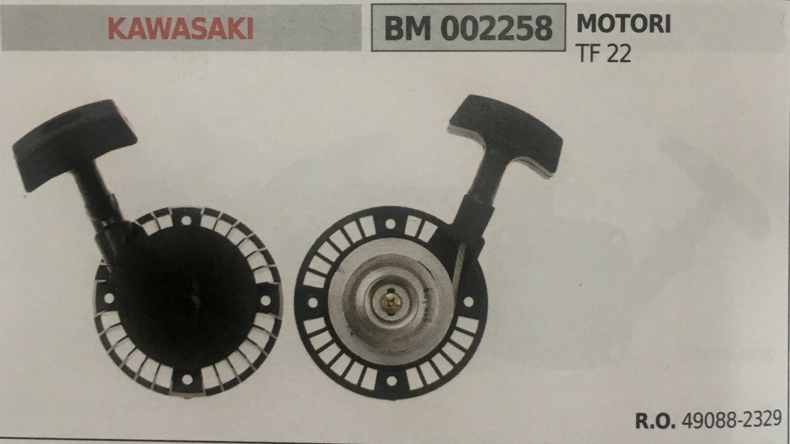 Avviatore Completo Brumar per Motore Kawasaki FJ180V BM002258