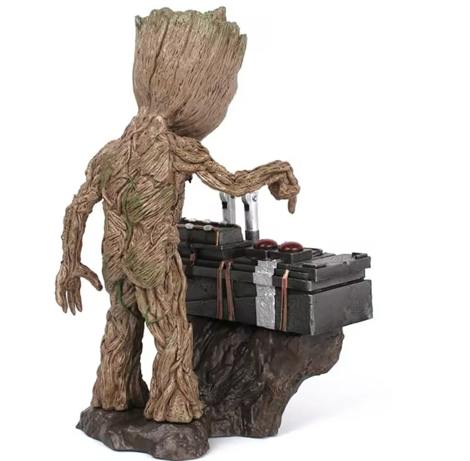 Action Figure Baby Groot 17 Cm Marvel Guardiani della Galassia Vol. 3 Nuova Pvc - Immagine 4 di 4