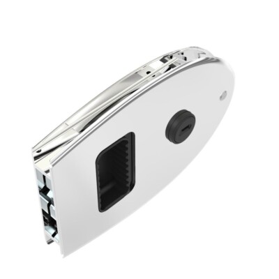 Southco MF-01-310-24 Flush Entry Door Latch, Oval, Key Locking, Weather Proof
