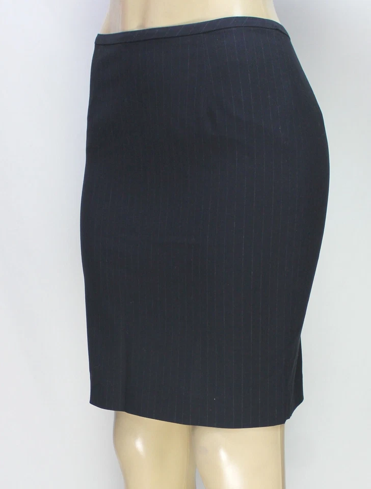 Falda para mujer Calvin Klein rayas forrada negra talla pequeña 4P Foto 4 de 4