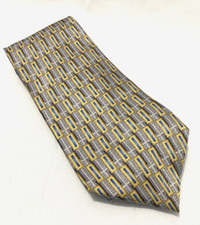Mario Ferrari Mens Tie Silk Necktie Multi Color 58 Long 3.25 Wide