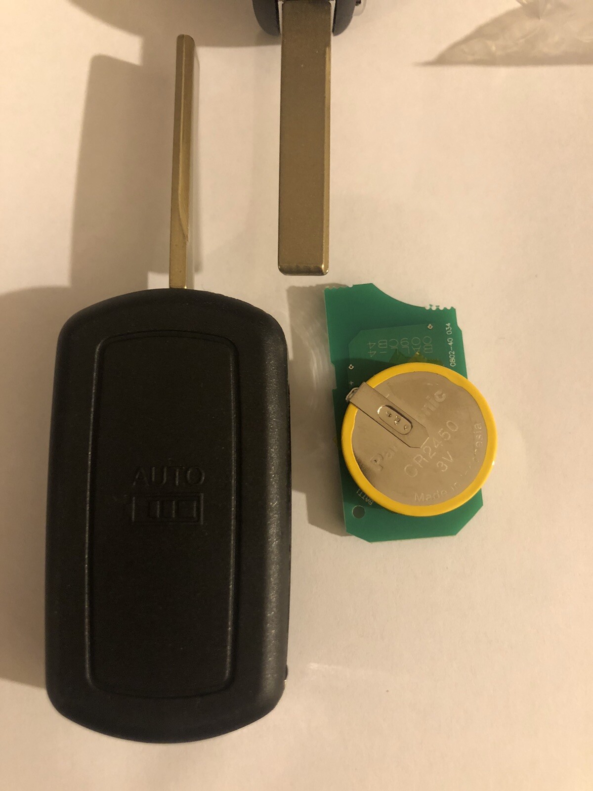 Télécommande Range Rover clé vierge ID44 pour double de secours