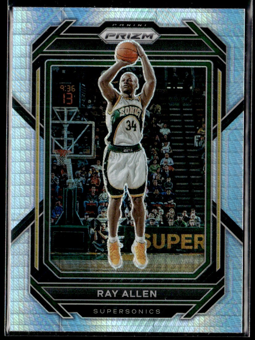 2022-23 Panini Prizm Hyper Prizm Ray Allen Seattle Supersonics