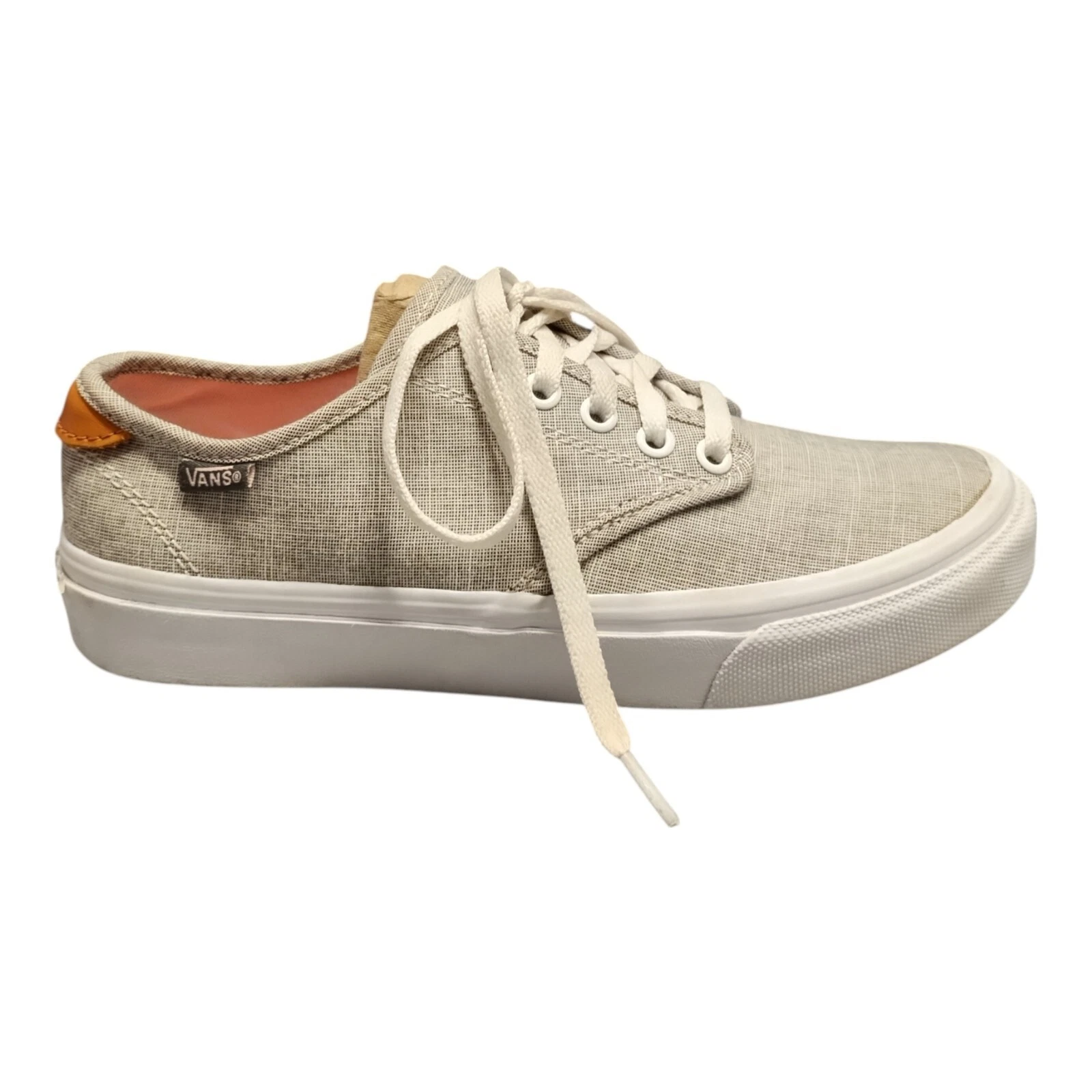 Sneakers basse VANS off the Wall Ultracush donna 7 5 grigio bianco stringate 721356