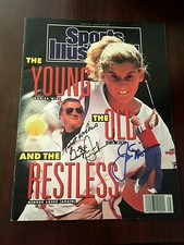 JACK NICKLAUS GEORGE STEINBRENNER SIGNED SI JSA COA NO LABEL PGA MASTERS TIGER