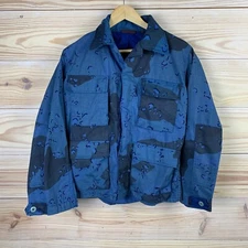 Desert Camo Jacket Mens XS Denimist Indigo Dyed Cargo Skater Streetwear