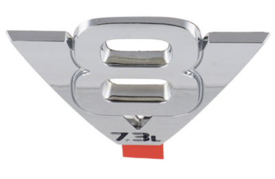 NEW OEM 21-26 Ford Super Duty 7.3L Godzilla V8 Chrome Fender