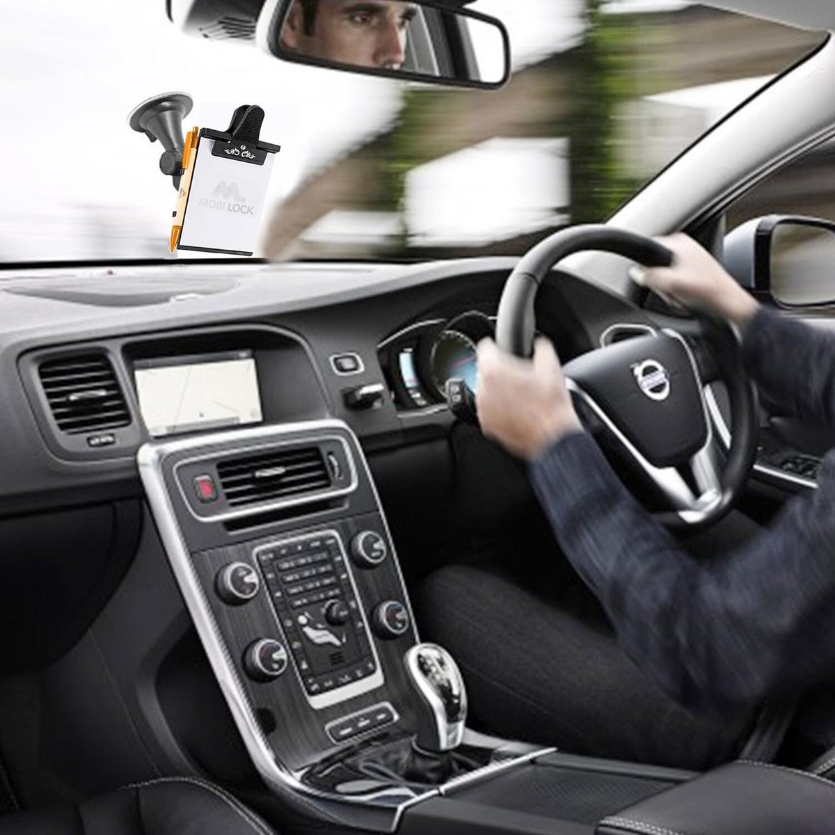 Car Note Pad Memo Pad Clip Board with Pen Holder Universal Suction