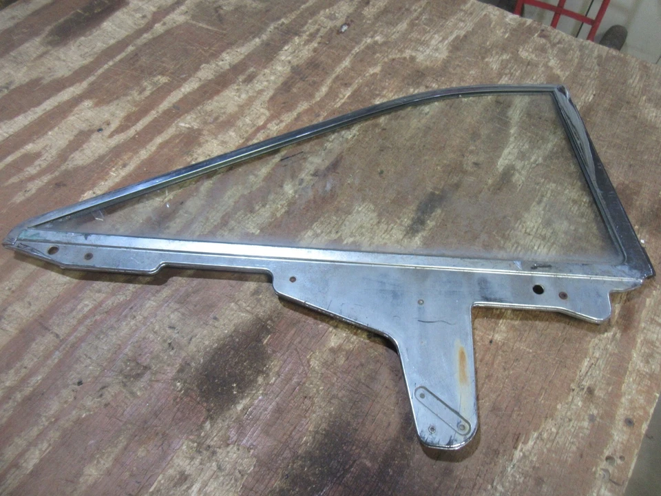 1964 Ford Galaxie 500 две двери хардтоп четверть окна стеклянная рама отделка пассажирский - Изображение 4 из 4