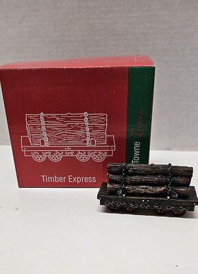 JC Penney  Home Towne Express 1998 Timber Express Car  Week 37 Christmas Train 
