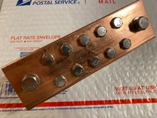 GOUNENGNAIL  .157" x 2.36" x 7.87" Copper Ground Bar Kit , Free Shipping