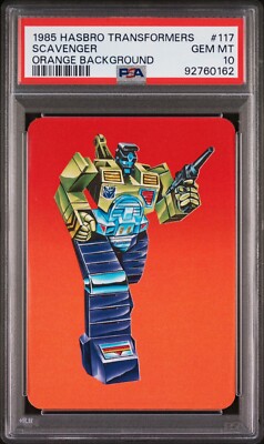 1985 Hasbro Transformers #117 Scavenger PSA 10