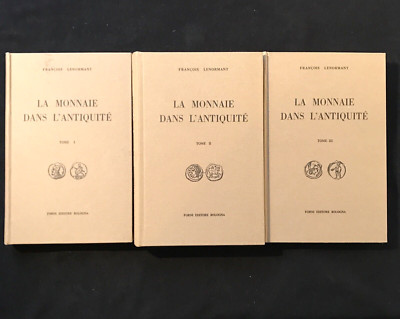 DIE MÜNZE IN DER ANTIKHEIT - Francois Lenormant, Arnaldo Forni 3 Bde. #