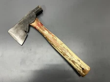 (H1) VINTAGE DEFIANCE HATCHET HAMMER ROOFING DRYWALL - ORIG HANDLE - USA!