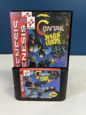 Sega GENESIS Authentic CONTRA HARD CORPS CIB read