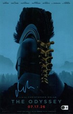 MATT DAMON SIGNED THE ODYSSEY ODYSSEUS 11X17 PHOTO NOLAN FILM BAS BECKETT COA