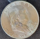 1948 D Denver Mint Franklin Half Dollar  - Very Nice High Grade AU/BU