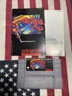 Super Metroid W Manual  (Super Nintendo SNES, 1994) Authentic Tested Works Mint