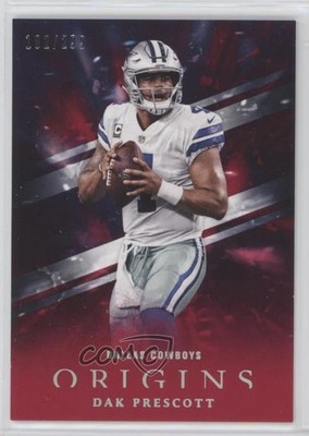 2018 Panini Origins Red /299 Dak Prescott #50 12fr