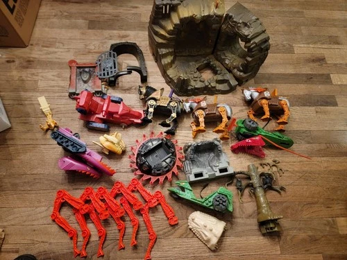 Vintage Masters of the Universe 1980's MOTU She-Ra Vehicle And Castle Parts lot