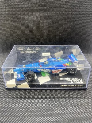 Minichamps Benetton Formel 1 1999 Showcar G. Fisichella No.9 Ltd Edition 1:43 