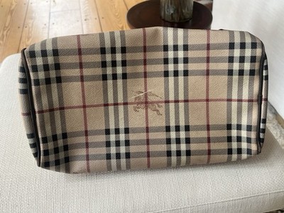 Burberry Boston bag Haymarket check design. | eBay