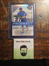 2024 Panini Prospect Edition Yandel Ricardo #131 Blue Prizm  Autograph 058/125