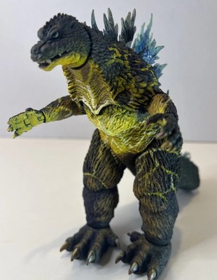 NECA Tokyo SOS 2003 Movie Hyper Master Blast Godzilla Figure Target Missed Tail!