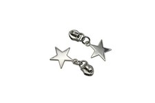 30 PCS 5 Zipper Sliders Heavy Duty Metal Pulls For Nylon Coil Zippers Art