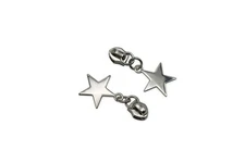 30 PCS 5 Zipper Sliders Heavy Duty Metal Pulls For Nylon Coil Zippers Art