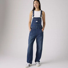 LEVI'S Vintage Denim Women's Overalls, Propose To Me - Dark Wash