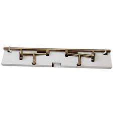 Delta 75925-CZ Trinsic 24" Wall Mounted Double Towel Bar - Champagne Bronze