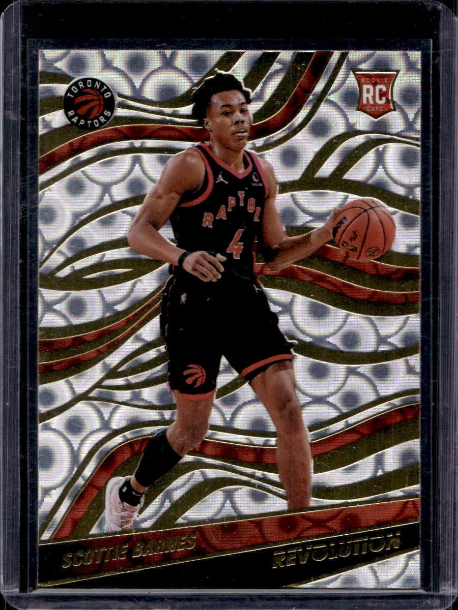 Scottie Barnes 2021-22 Panini Revolution #145 Rookie Groove