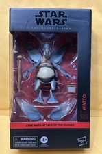 Star Wars Black Series Watto Attack of the Clones Action Figure In Hand