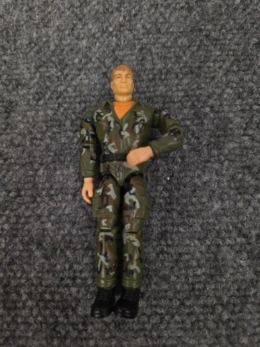 SGT. SAVAGE GI Joe Jungle Camo D-Day 4.5" Hasbro 1994 Action Figure Vintage