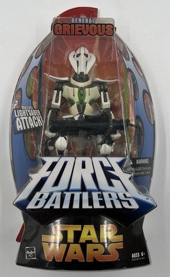 Star Wars Force Battlers General Grievous Hasbro OVP Neu MOC Actionfigur 2005