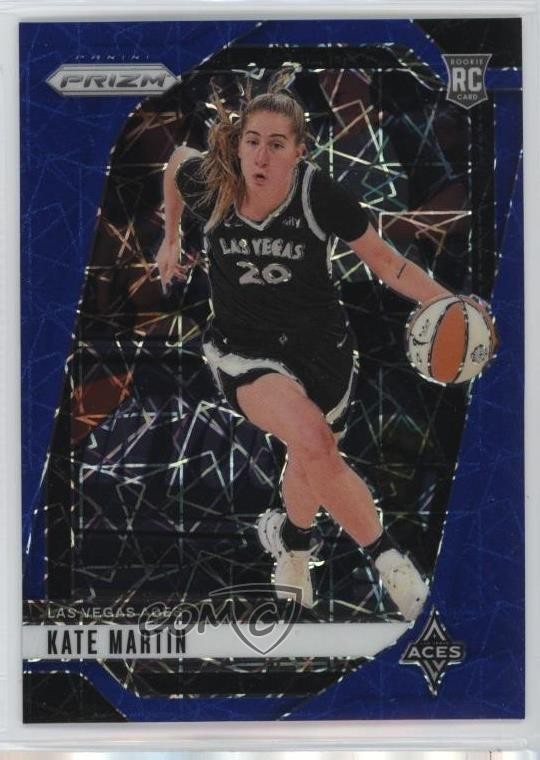 2024 Panini Prizm WNBA Blue Velocity Prizm Kate Martin #126 Rookie RC 0z2o