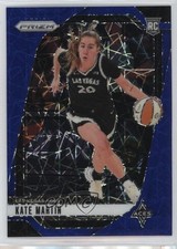 2024 Panini Prizm WNBA Blue Velocity Prizm Kate Martin #126 Rookie RC 0z2o