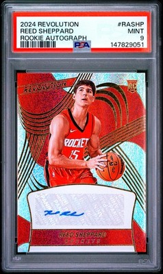 2024-25 Panini Revolution - Rookie Autographs Reed Sheppard #RA