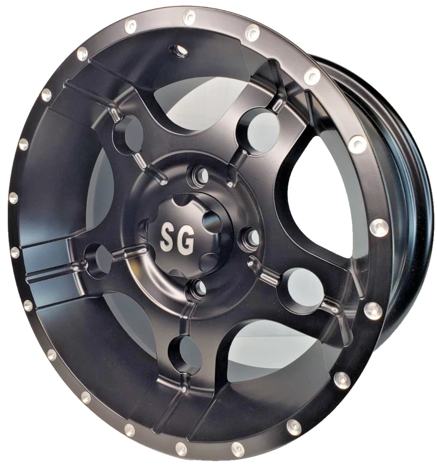 ATV RIM WHEEL some YAMAHA Viking 700 Wolverine 850 14x7 4/110 5+2 IRS 14" - Image 3 of 4